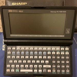 Vintage HP 100LX Computer Rare 1993